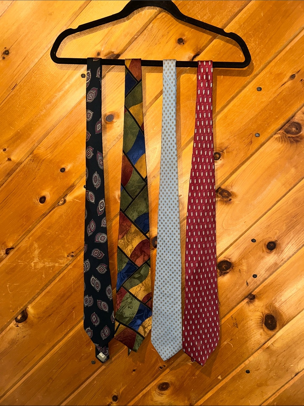 Mens neck tie bundle of 4!